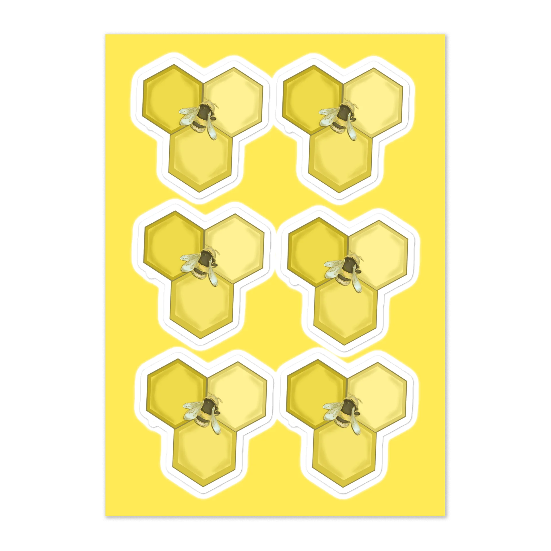 Busy Bees Kiss Cut Sticker Sheet product image (1)