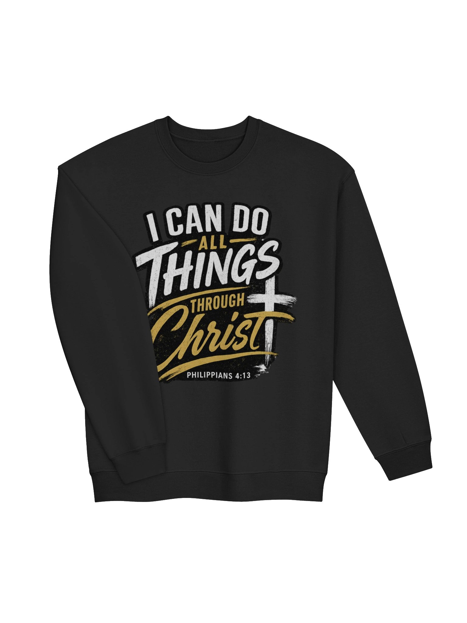 I Can Do All Things Through Christ Sweatshirt | Philippians 4:13 | Kingdom Life Co. product image (3)