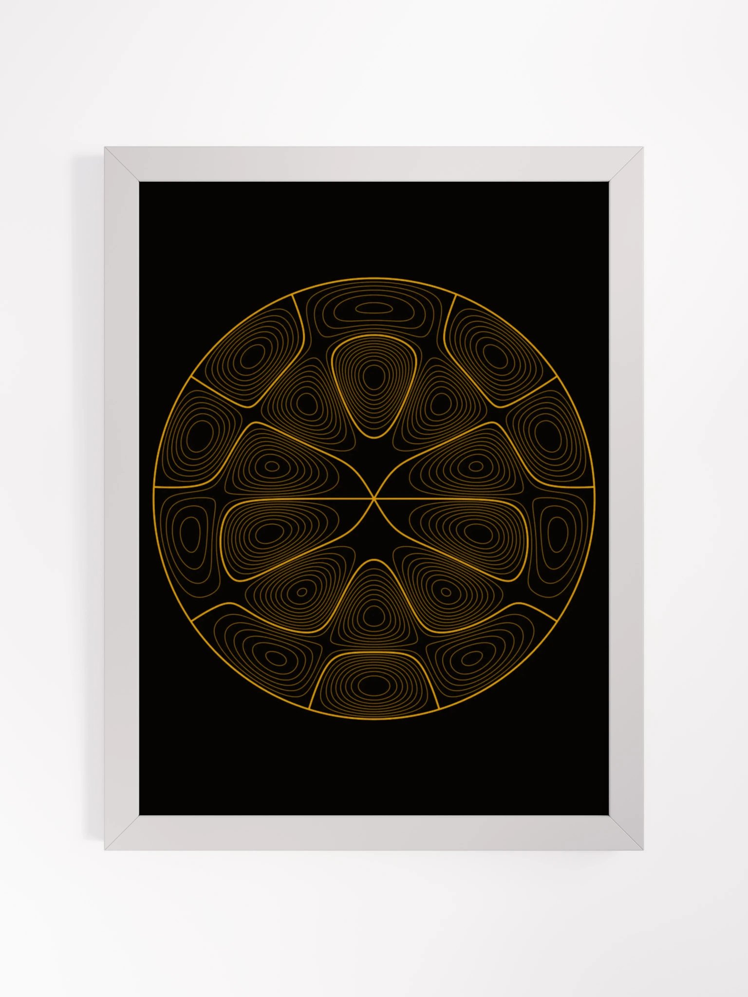 Throat · Lines Framed Poster product image (73)