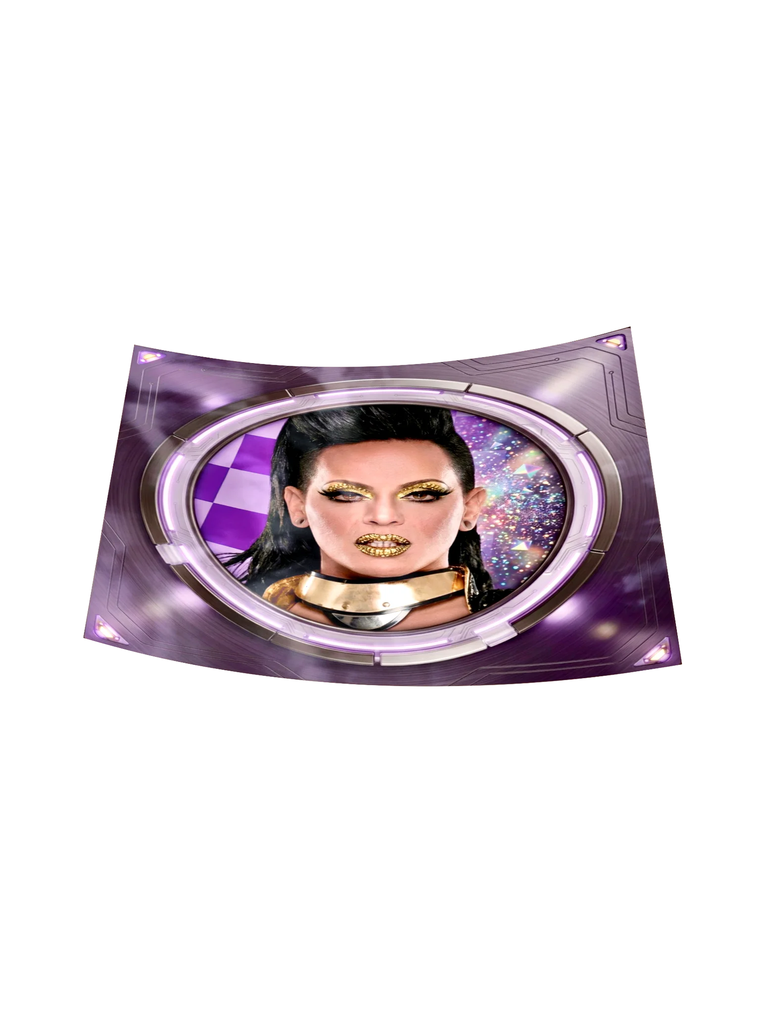 "Season 4 Promo Portal" Kiss-Cut Holographic Sticker product image (6)