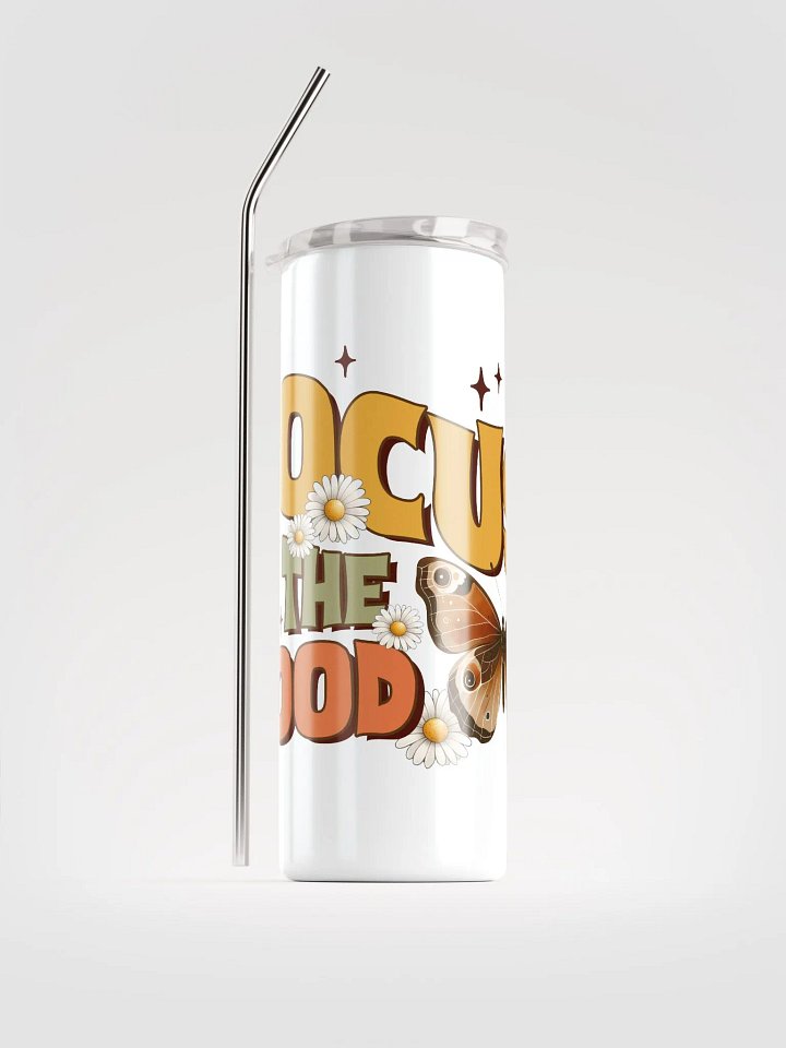Good Vibes Stainless Steel Tumbler product image (1)