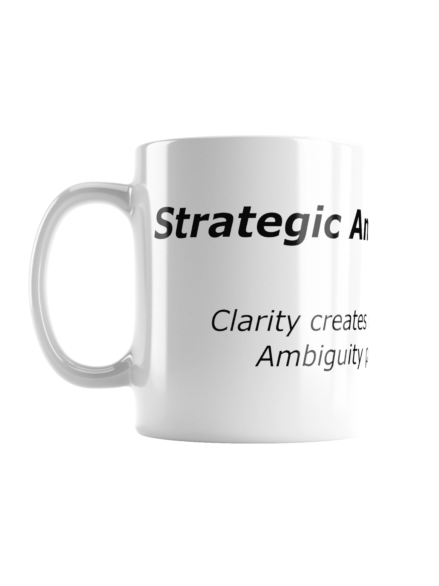 Strategic Ambiguity Mug product image (1)
