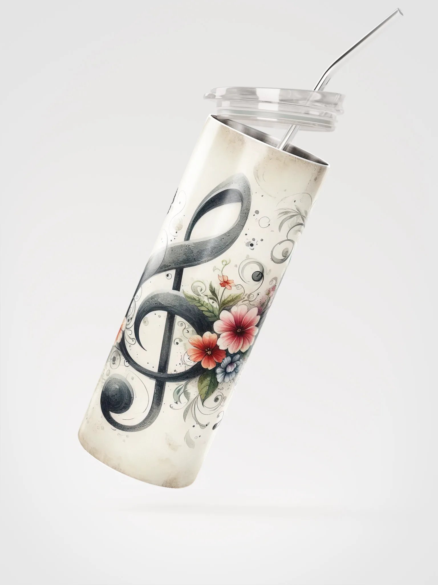 Melodic Garden Stainless Steel Tumbler product image (3)