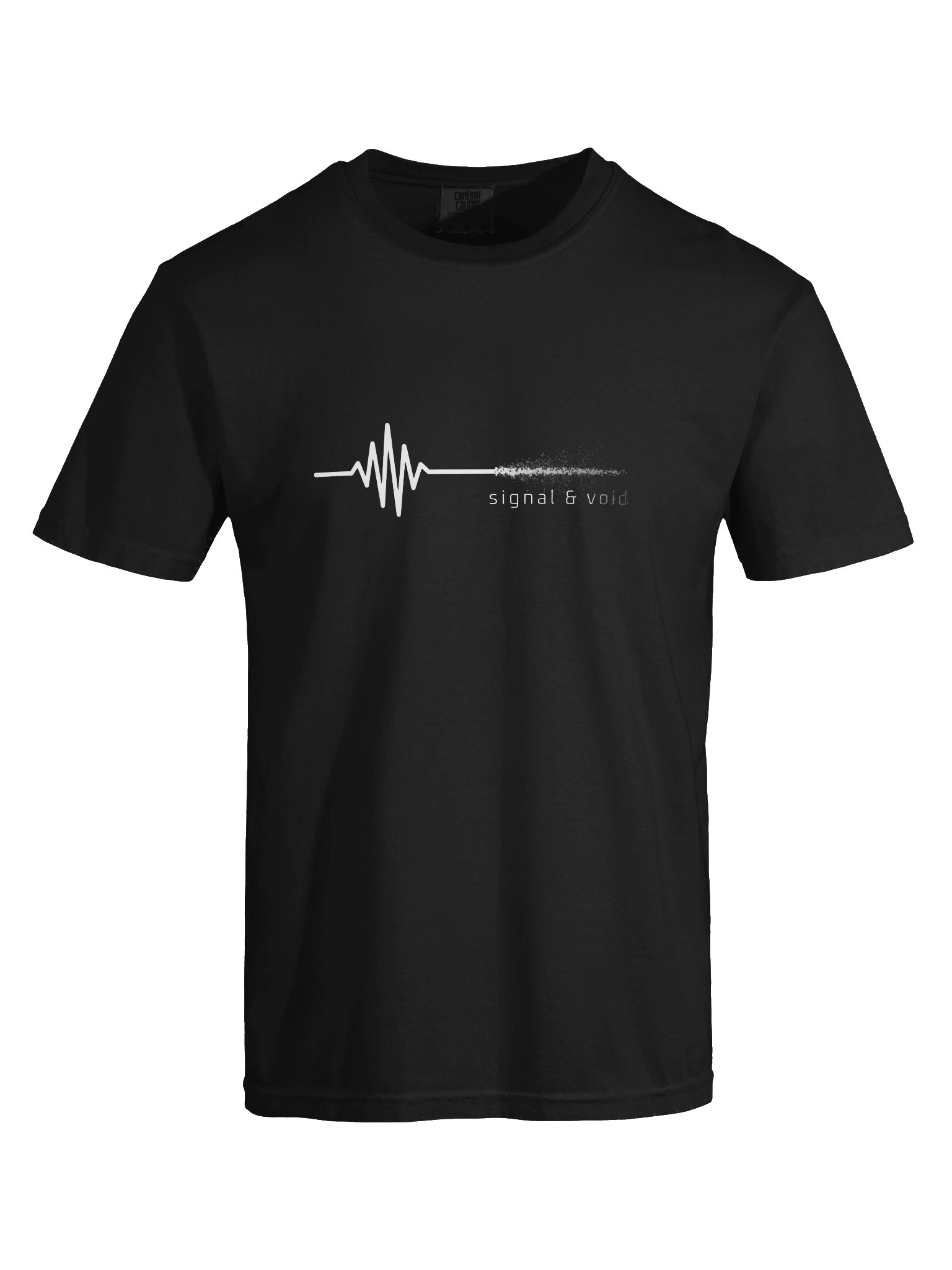signal ＆ void waveform — heavyweight tee product image (5)