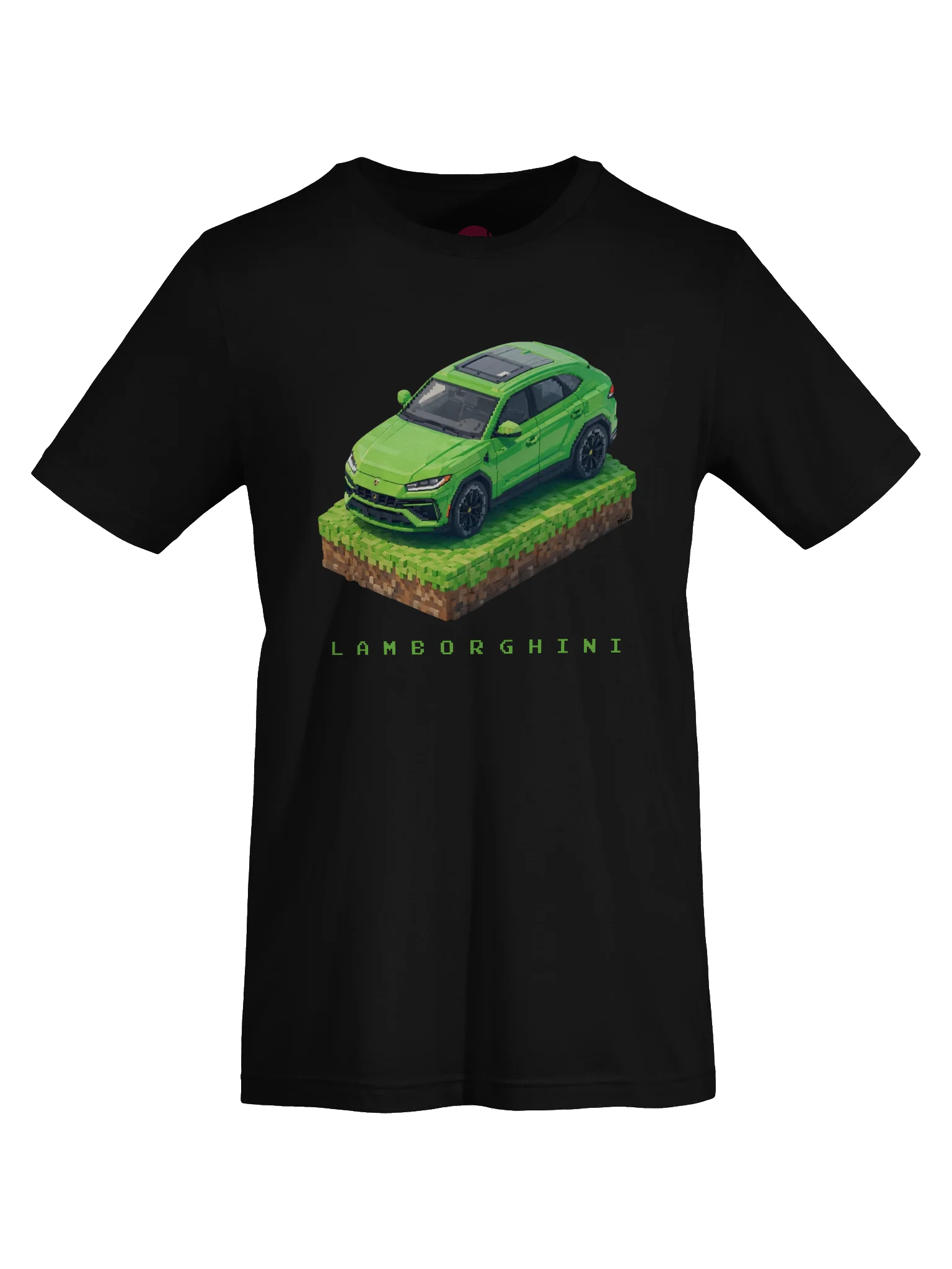 Green Lamborghini Urus Shirt (Pixel, Retro, Minecraft) product image (56)