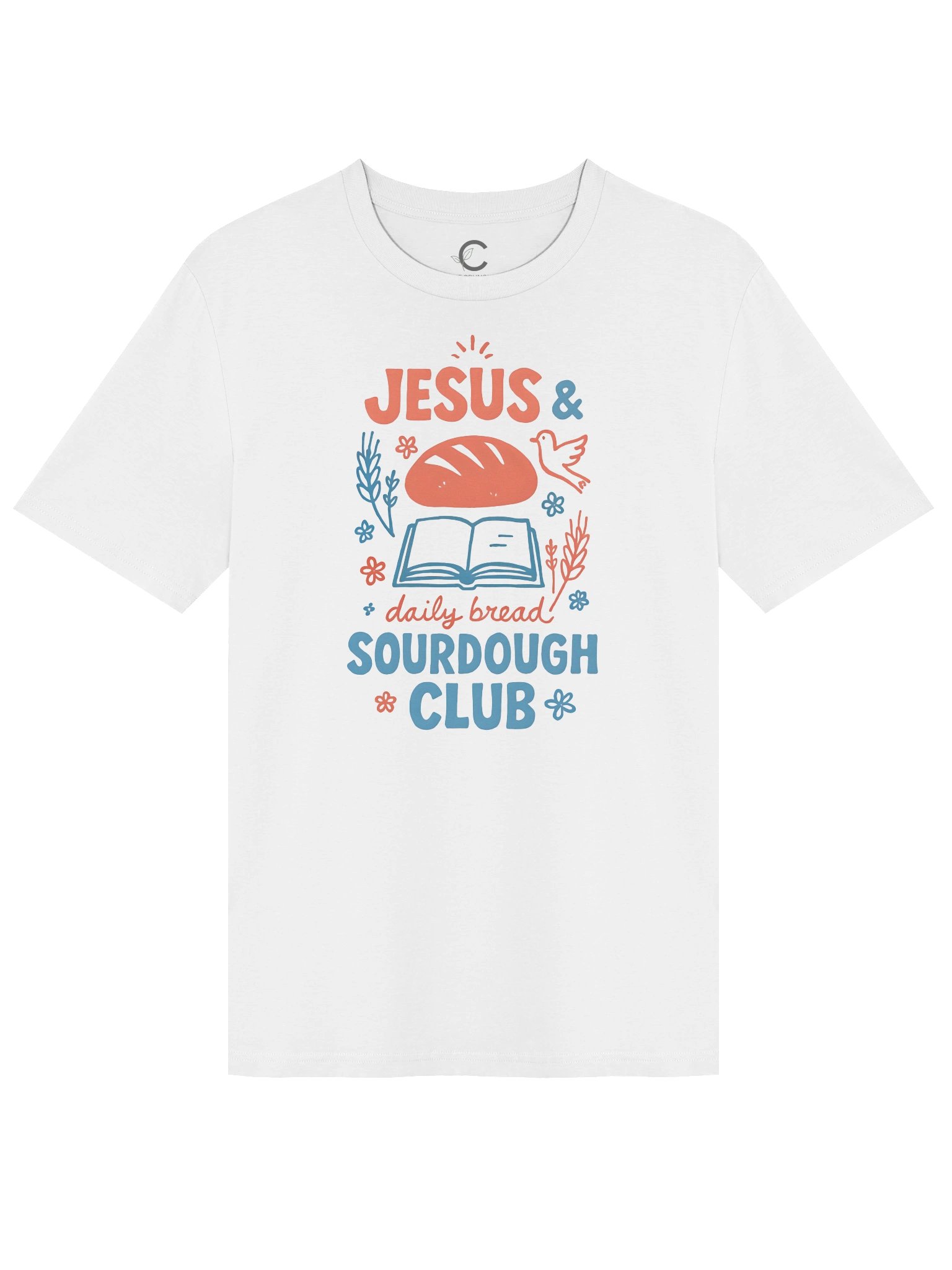 Jesus & Sourdough Club Organic T-Shirt product image (14)