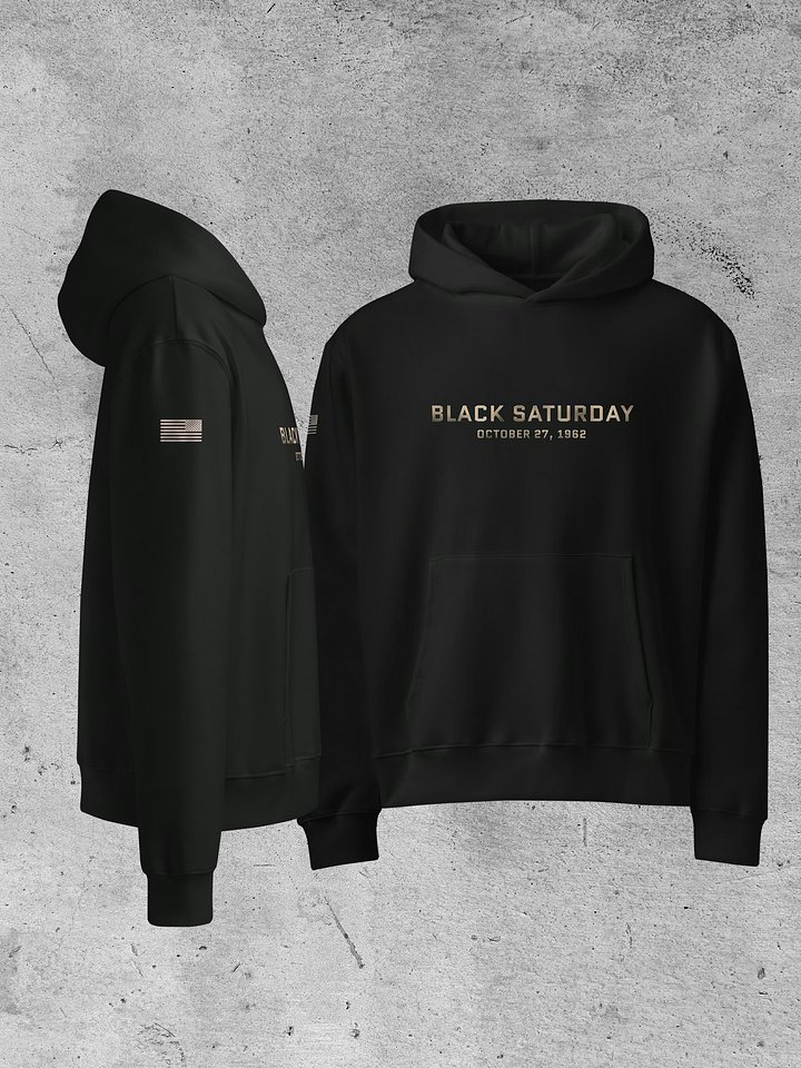 Black Saturday Hoodie Print product image (1)