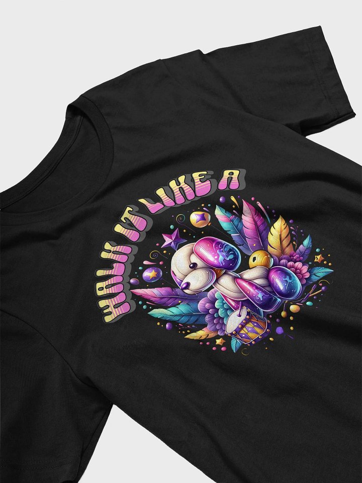 Walk It Like A Dog Whimsical T-Shirt product image (2)