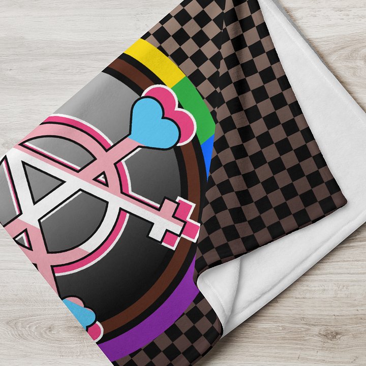 Gender Anarchy Emblem Aftercare Blanket product image (7)