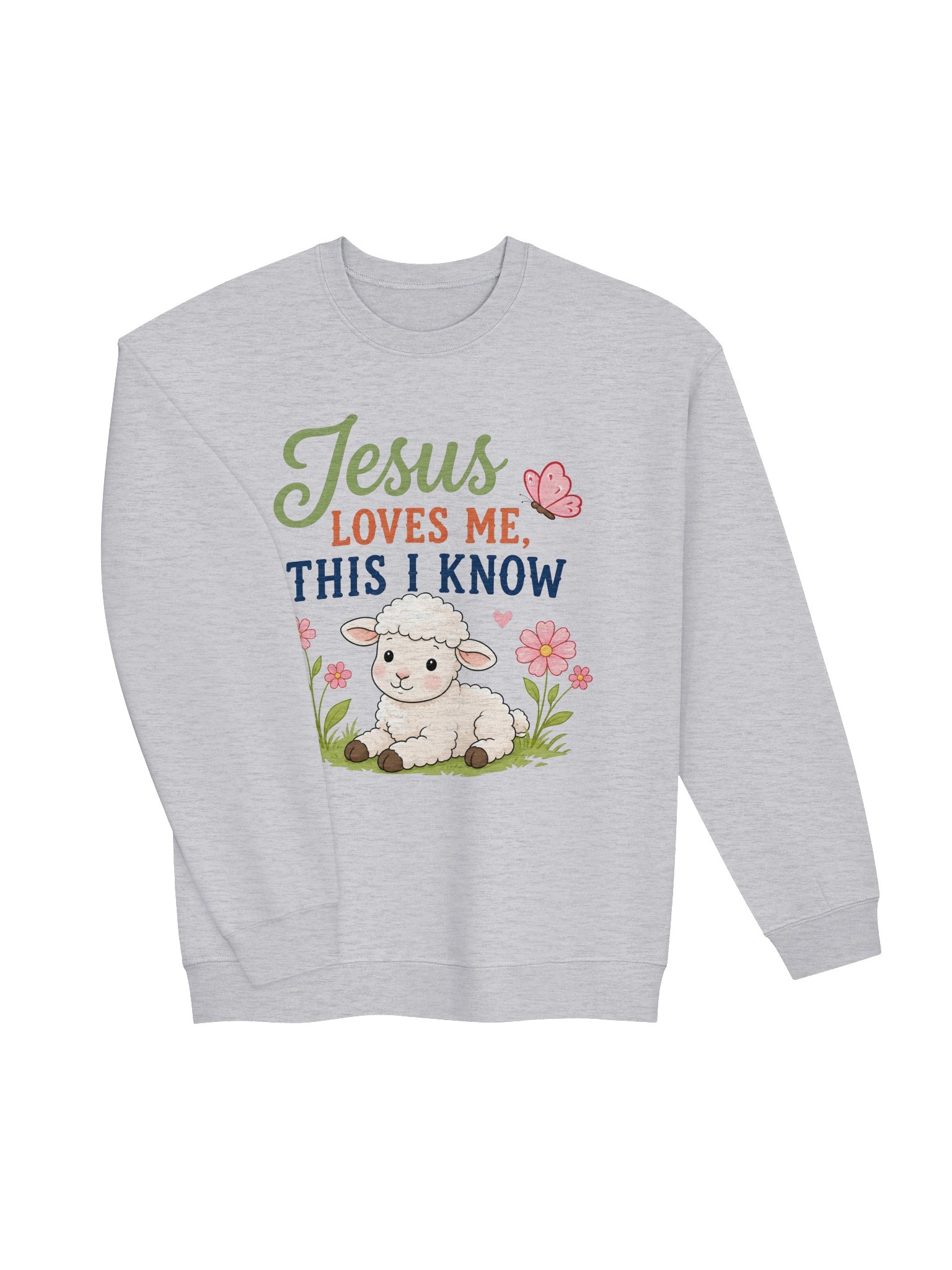 Jesus Loves Me This I Know Sweatshirt product image (3)