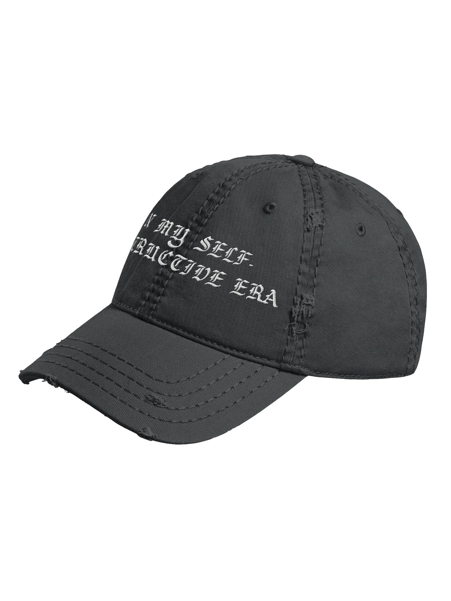 SELF-DESTRUCTIVE DISTRESSED HAT product image (2)