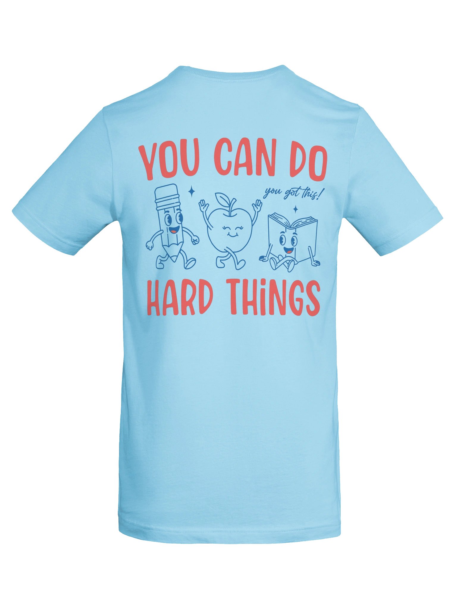 Teacher T-shirt You Can Do Hard Things Classroom Tee product image (60)