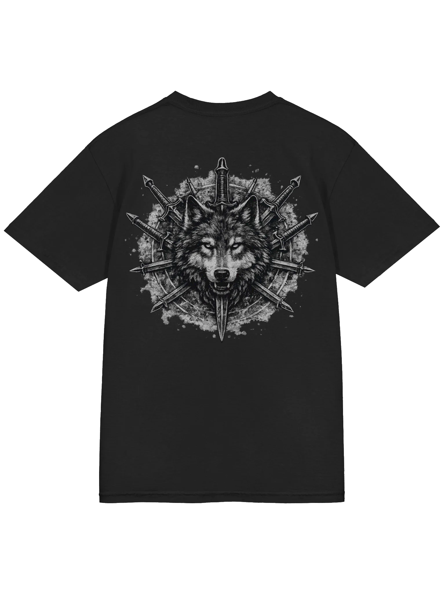 Alpha Wolf Swords Unisex Tee product image (4)