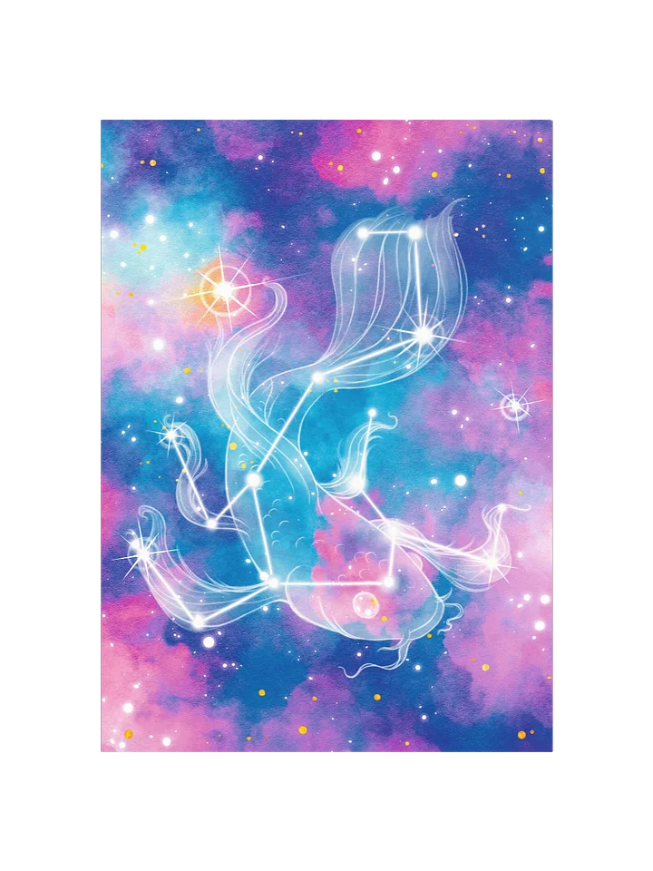 Cotton Candy Galaxy Koi - Print product image (1)