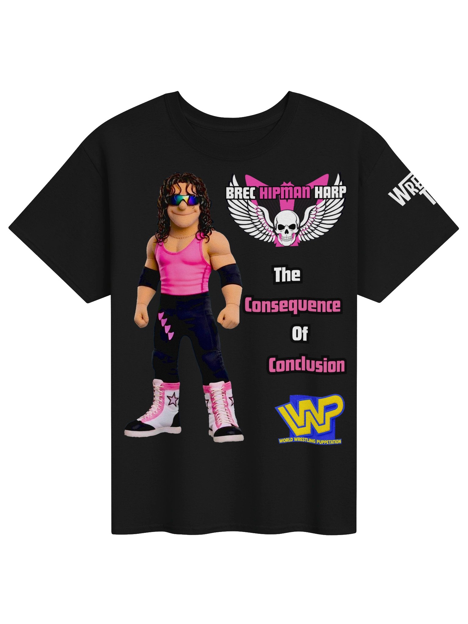 Brec Hipman Harp tee V1 w/ Sleeve print product image (1)
