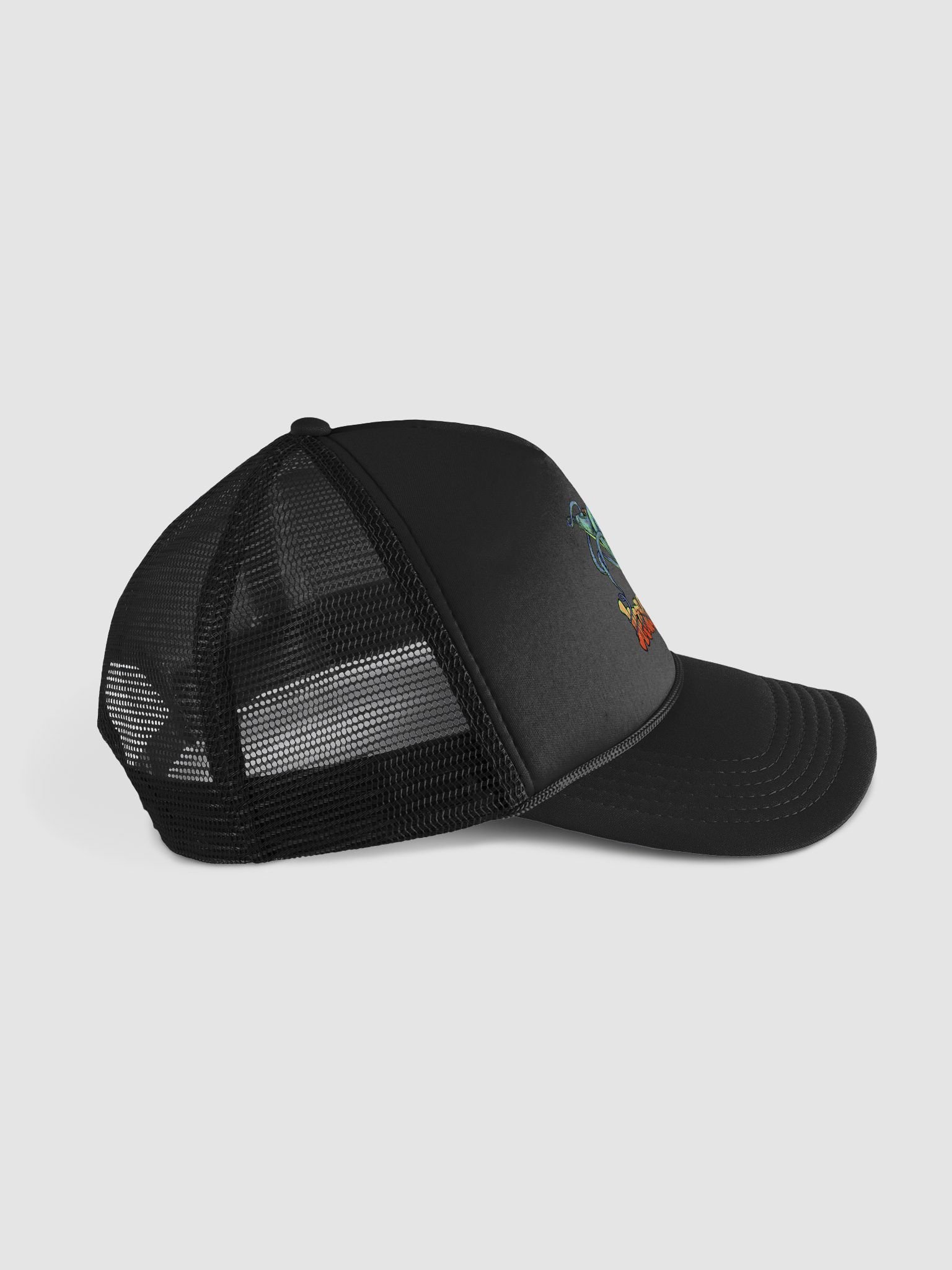 Zombie Microphone Trucker Hat product image (6)