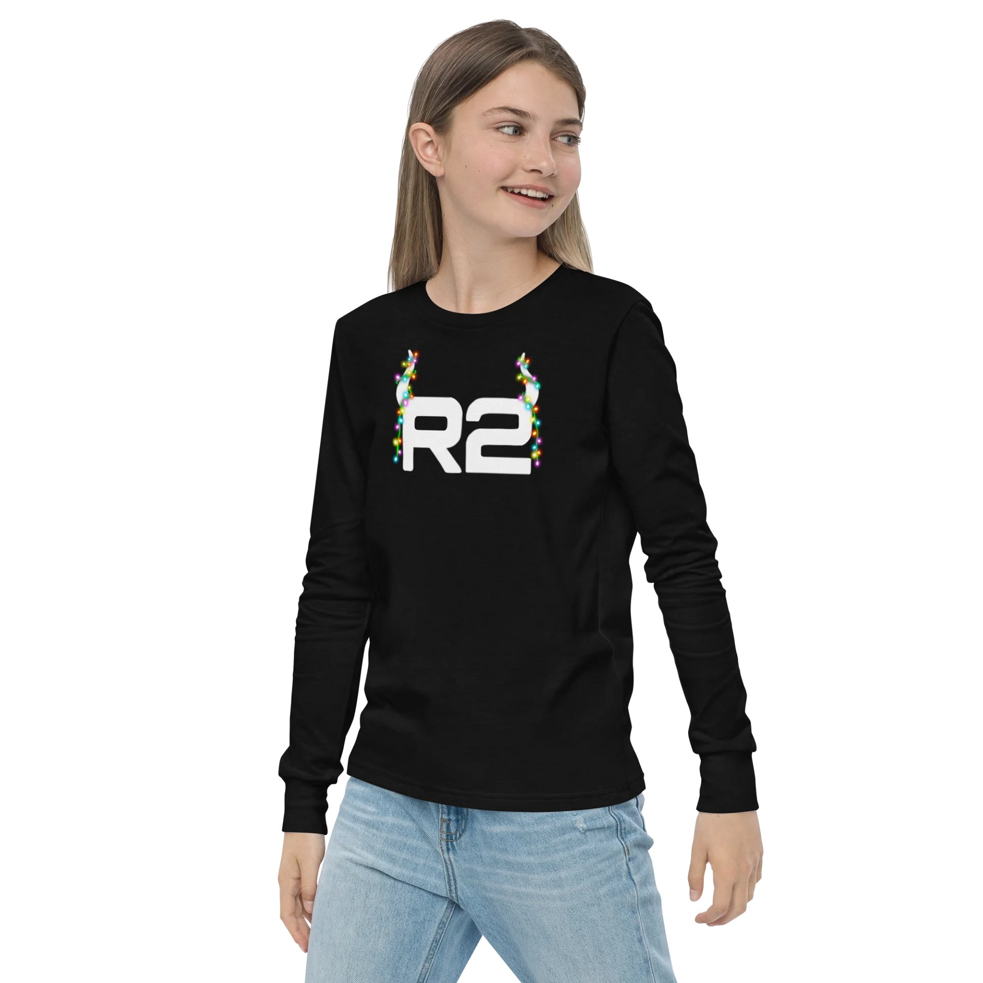 Youth R2 Lights Long Sleeve Shirt product image (5)