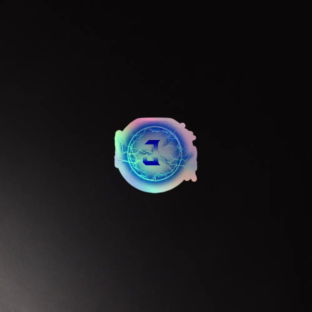 J Logo Holo Sticker product image (2)