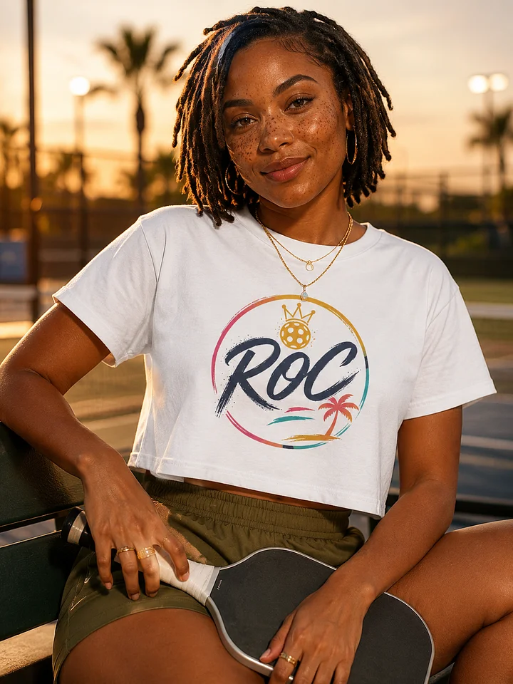 The ROC Partial Availability Crop - White product image (1)