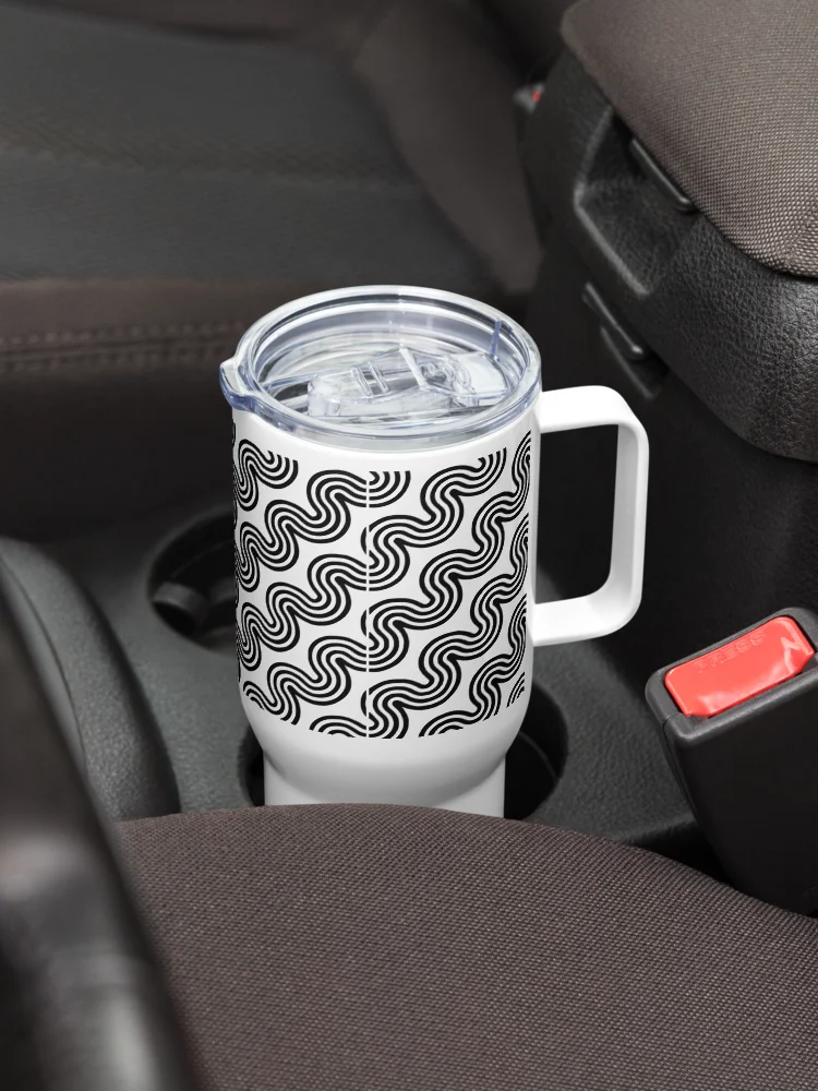 Monochrome Wave 25oz Travel Mug product image (7)