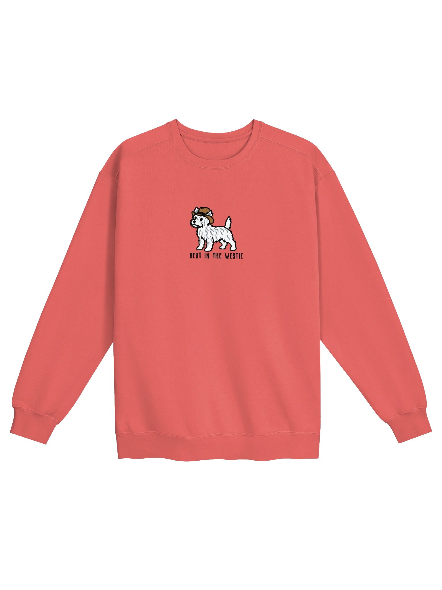 Best in the Westie Funny Chibi-Style Embroidered Premium Sweatshirt for West Highland White Terrier Owners product image (17)