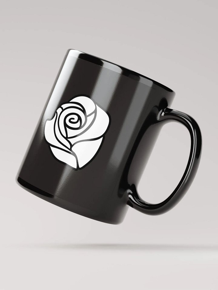 White Rose ceramic mug - A product image (2)