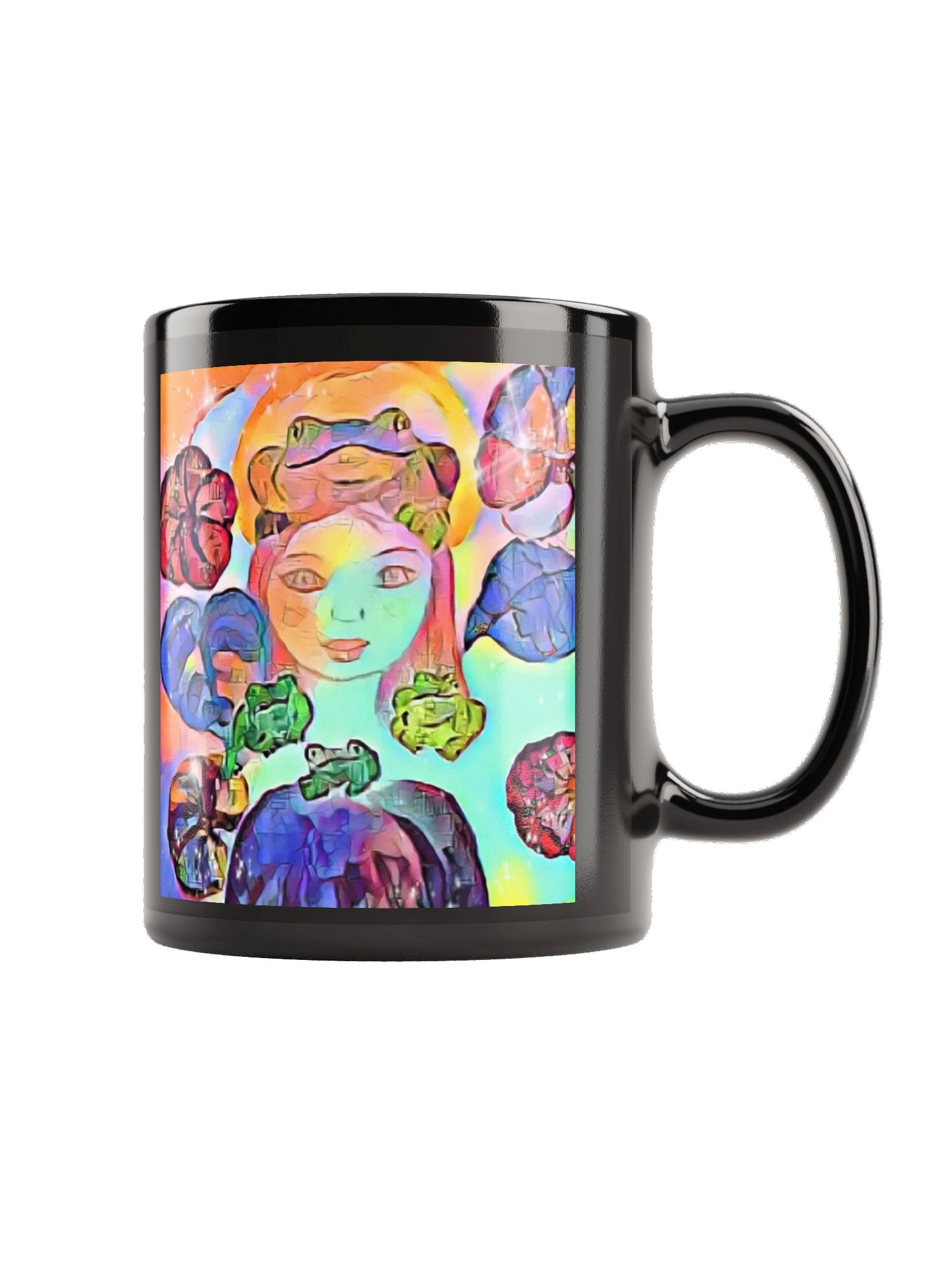 Warts & All Royalty Black Glossy Mug product image (5)