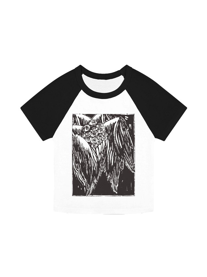 biblical angel/horrors baby tee product image (1)