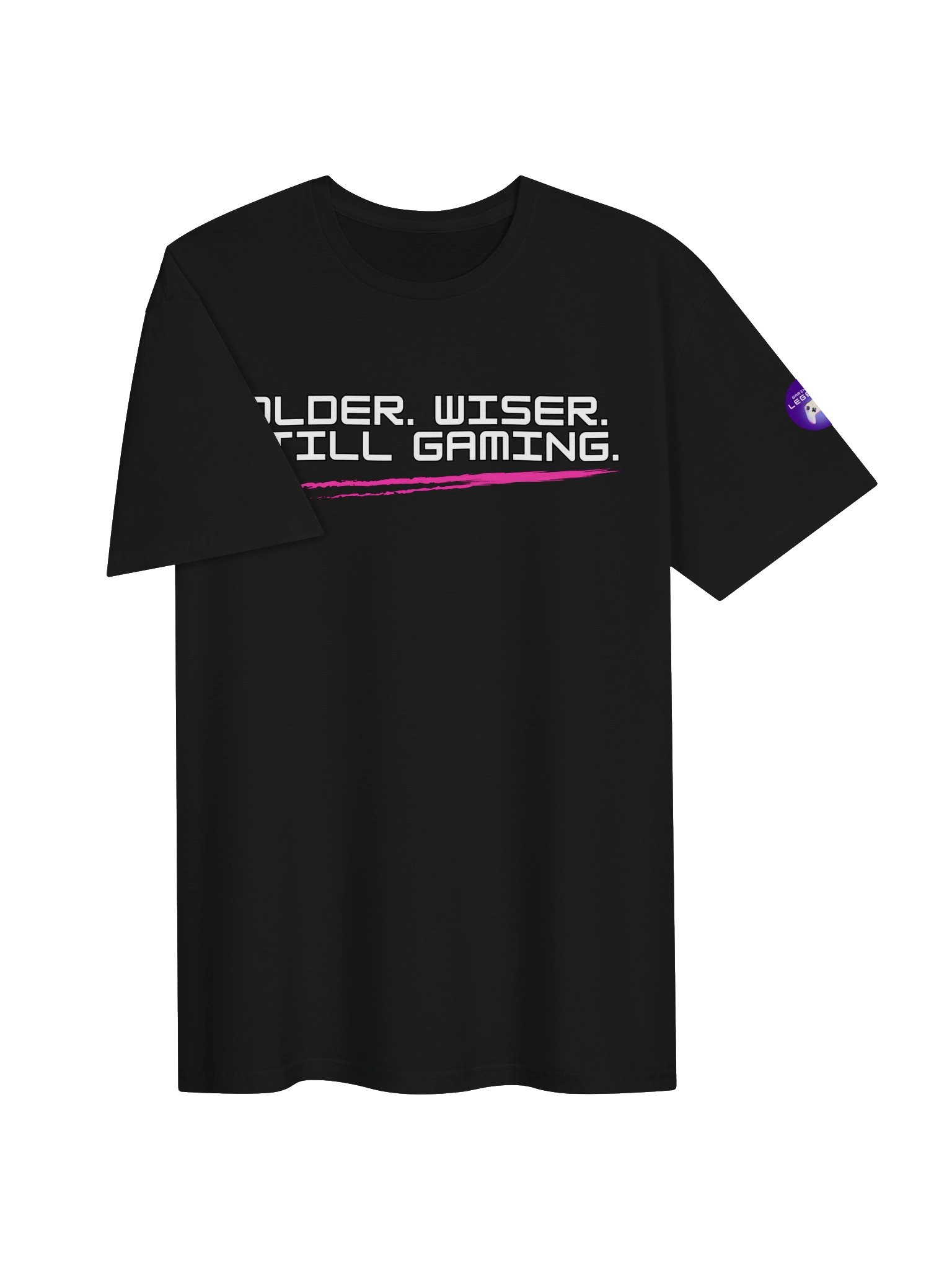 Older. Wiser. Still Gaming T-Shirt product image (3)