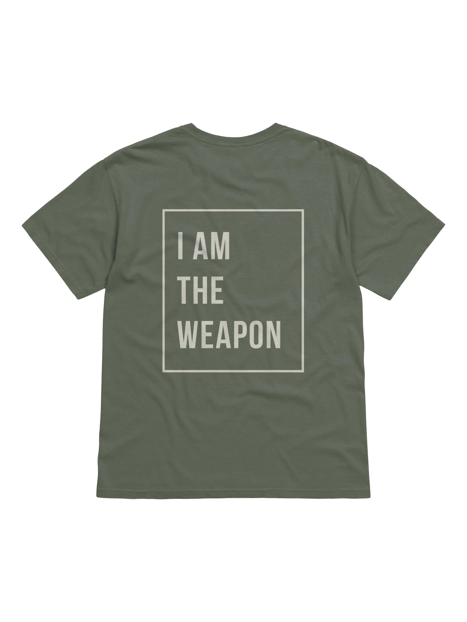 I Am the Weapon Olive product image (2)