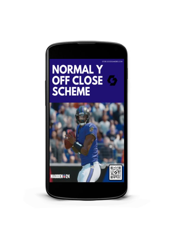 Madden 24 Normal Y Off Close Scheme product image (3)