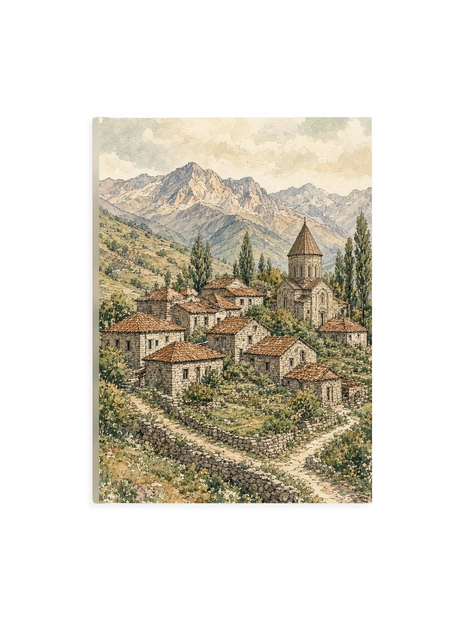 Hillside Village Drawing Book product image (1)