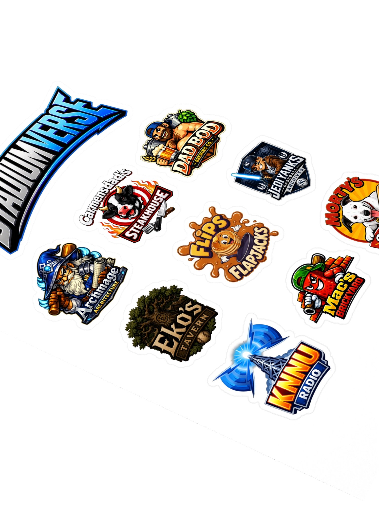 Stadium Creator Universe Sticker Sheet Set 1 product image (2)
