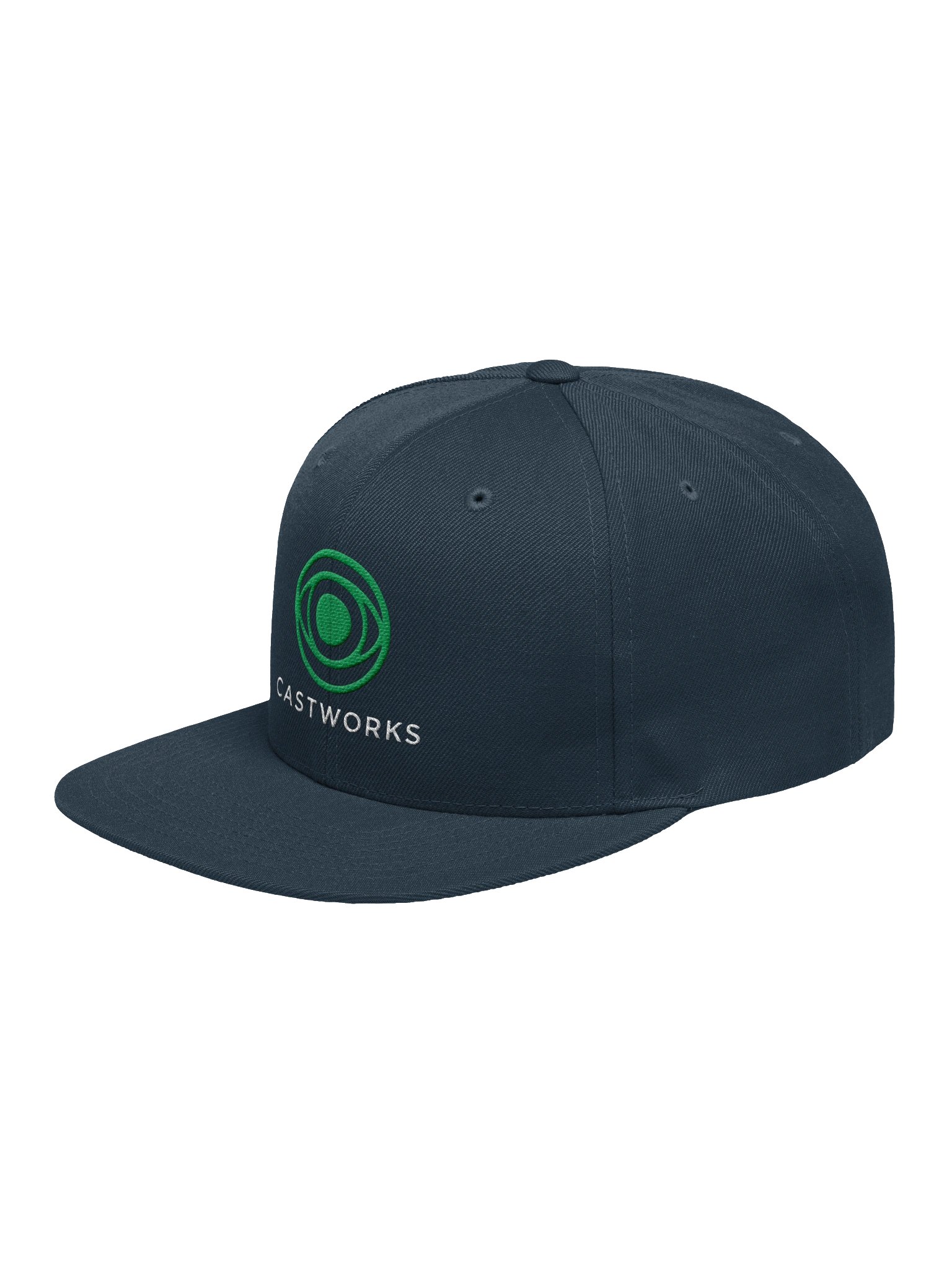 Castworks Black Wool Snapback Cap product image (3)