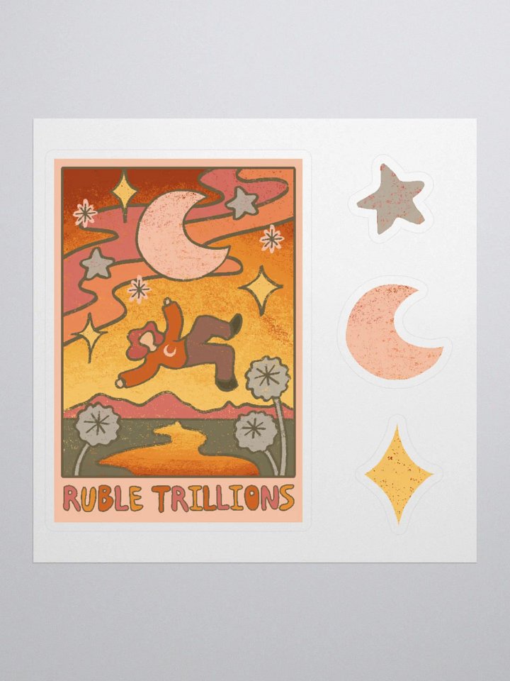 The Moon + Celestial Sticker Set product image (1)
