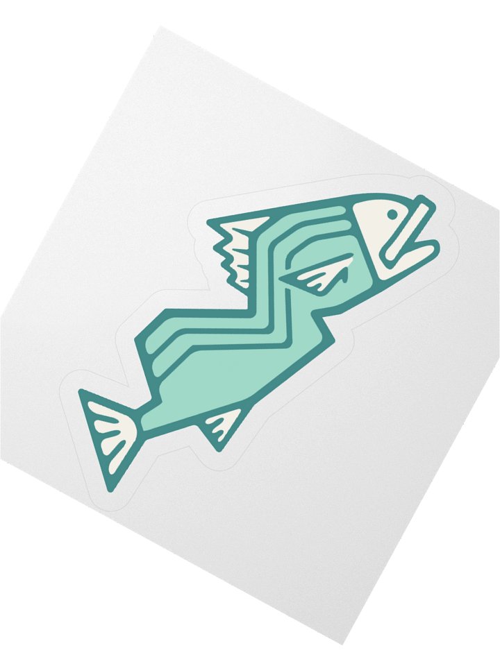 Salty Sam Official Logo Sticker product image (4)