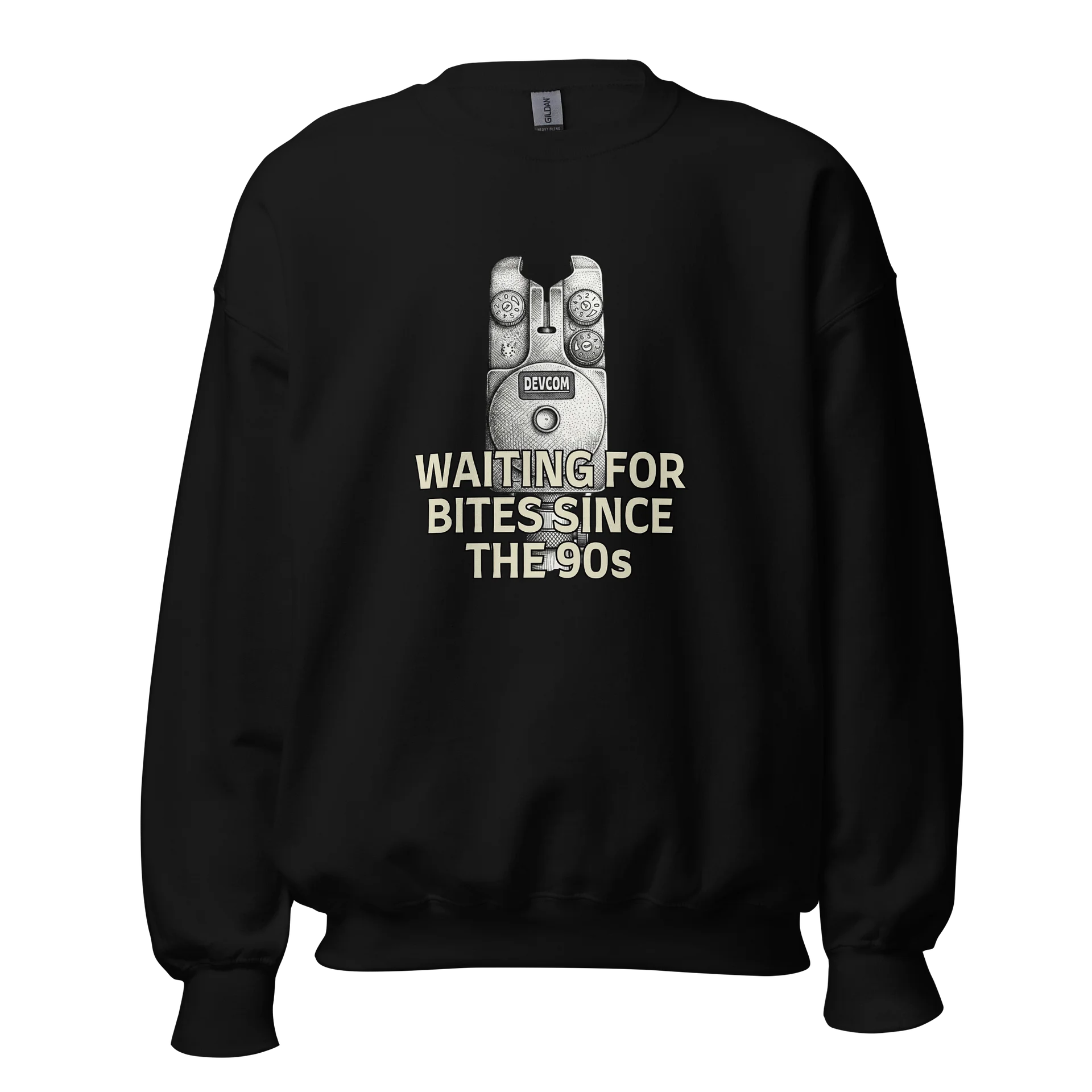 "Waiting for Bites Since the 90s" Sweatshirt product image (2)