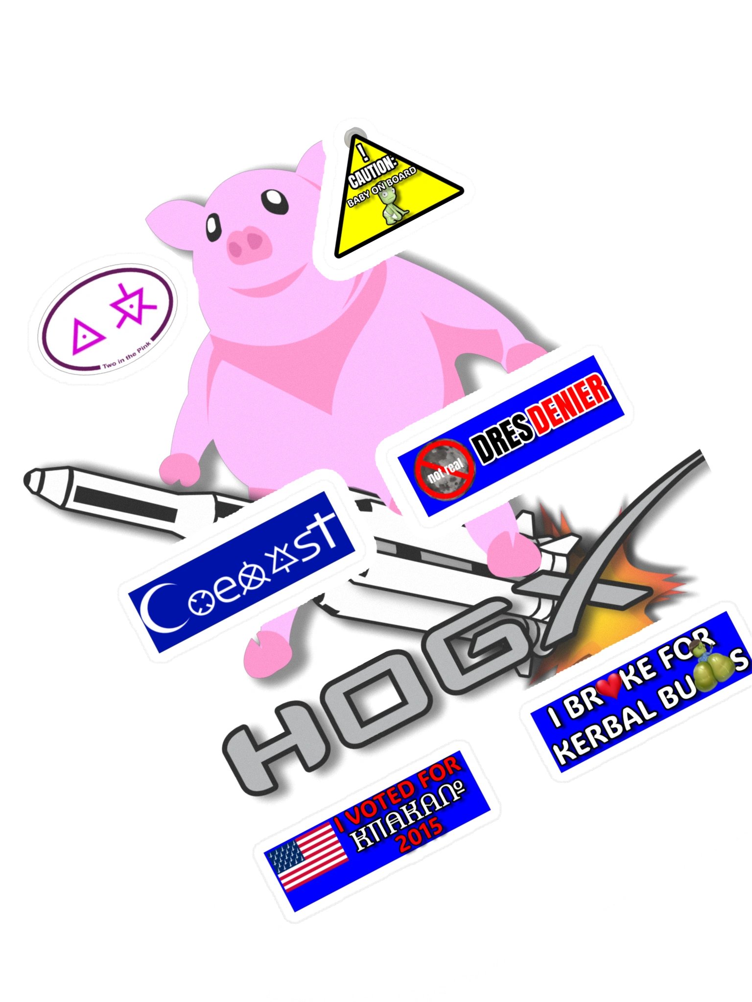 KSP Bumper Sticker Collection product image (1)
