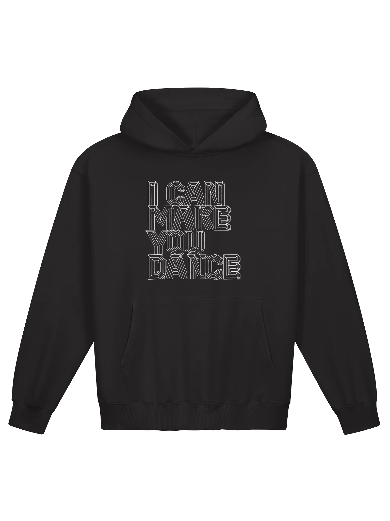 I CAN MAKE YOU DANCE (AS Colour French Terry Hoodie) product image (3)