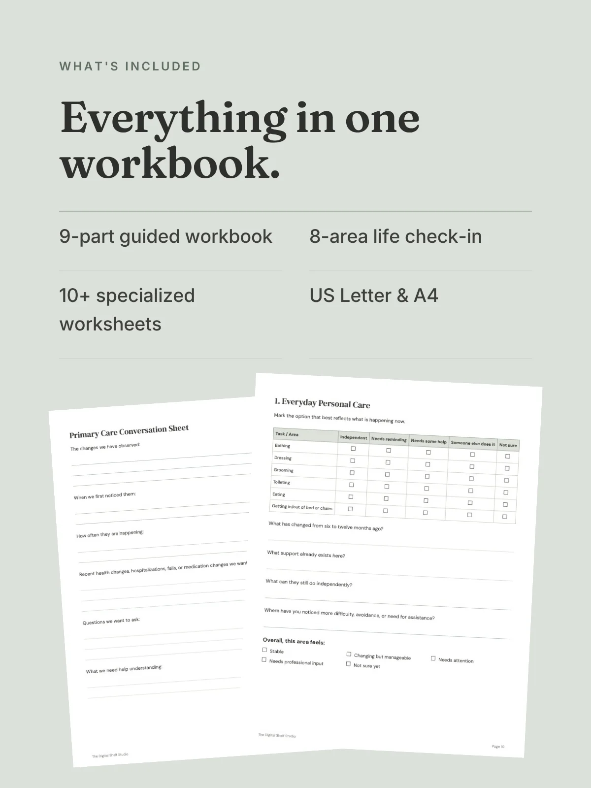 Is It Time for More Help? — A Family Decision Workbook product image (4)