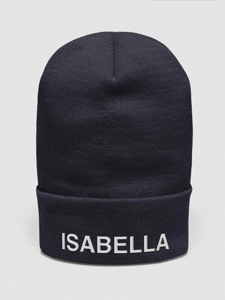 ISABELLA Name Beanie product image (2)