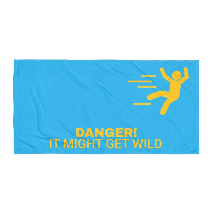 DANGER! - Sublimated Towel product image (1)