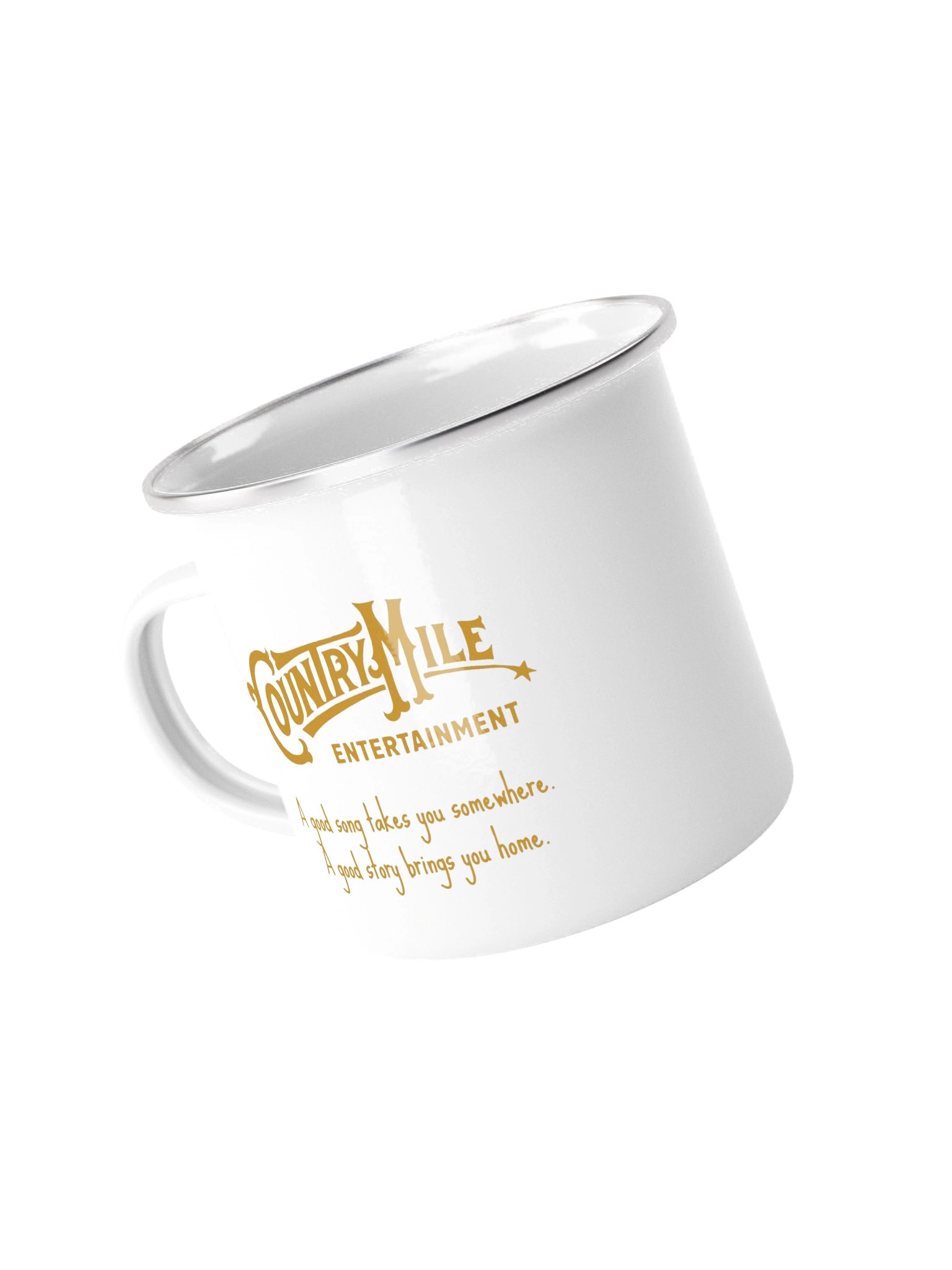 Country Mile Enamel Coated Coffee Mug product image (2)