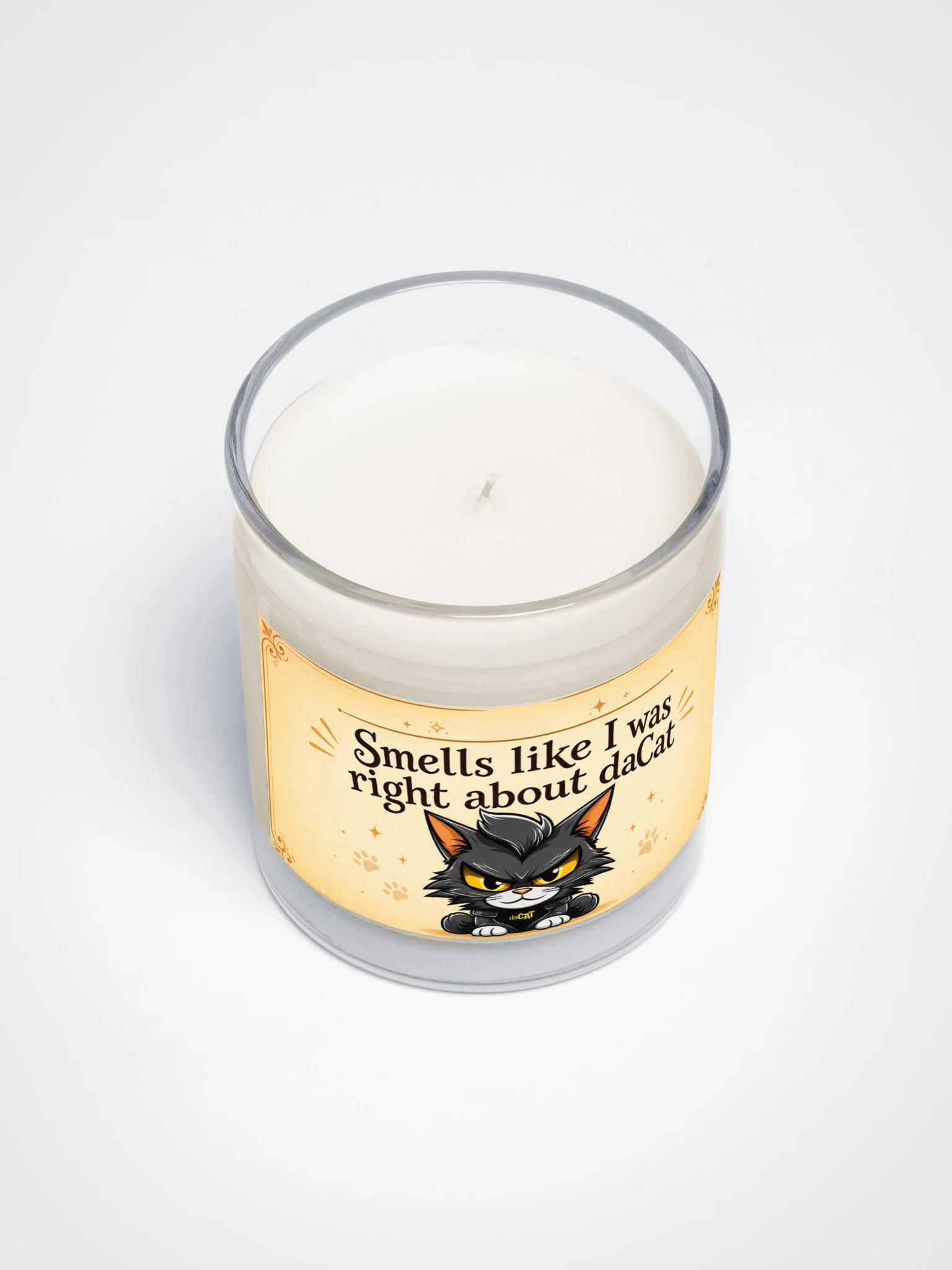 Smells Like I Was Right About daCAT Candle product image (3)