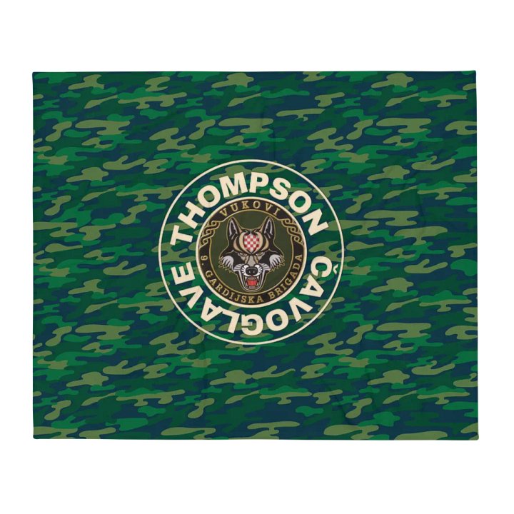 Thompson Čavoglave Shield Throw Blanket product image (2)