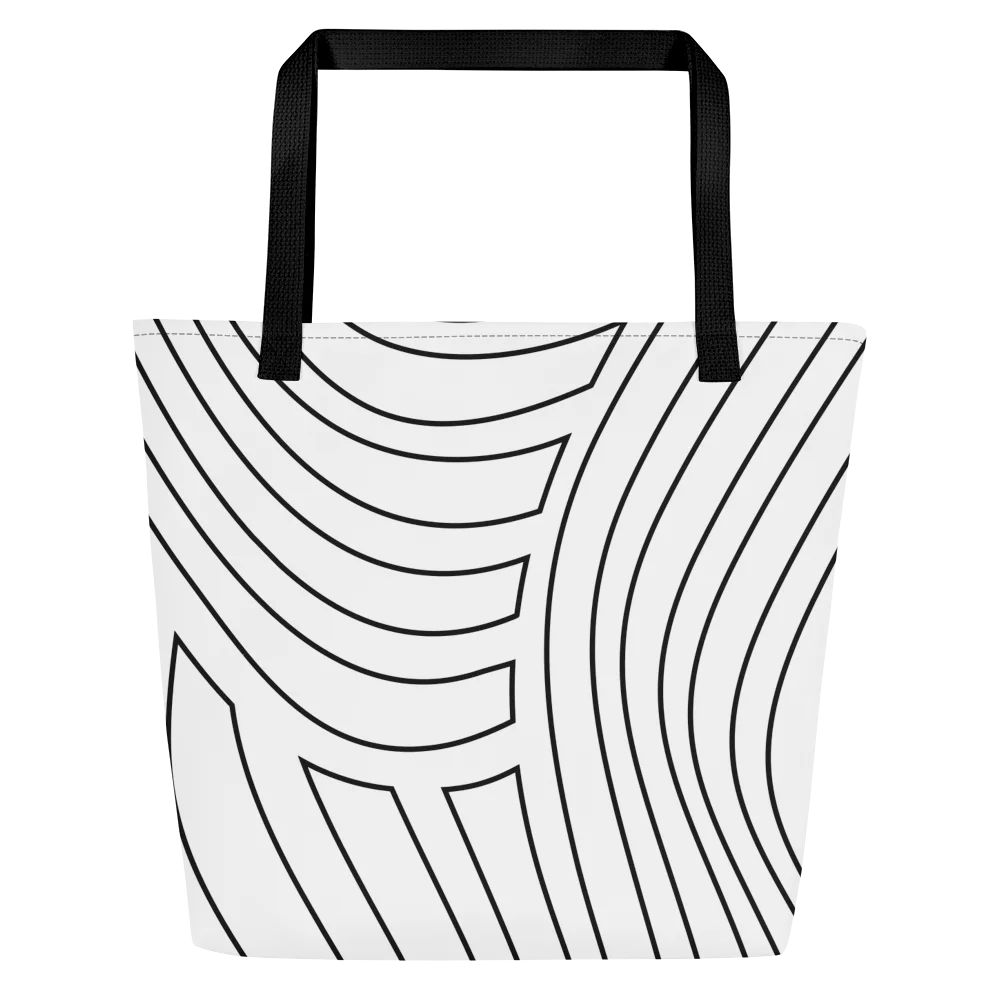 Custom line work tote bag💋 product image (1)