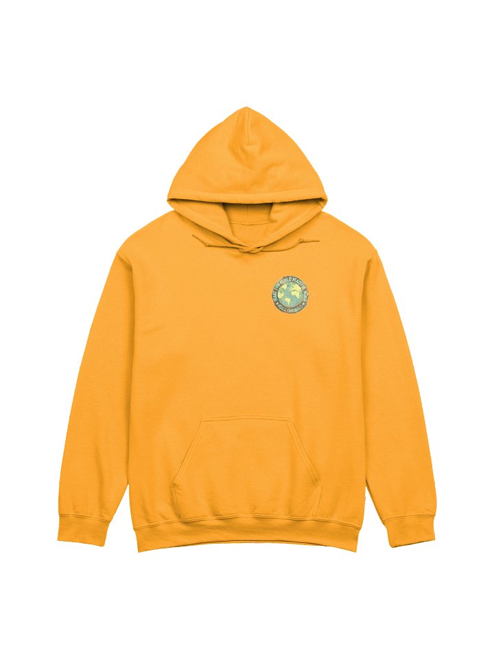 Pocket World Peace EQALL® Originals_Unisex Gildan Hoodie_Black / Turquoise product image (2)