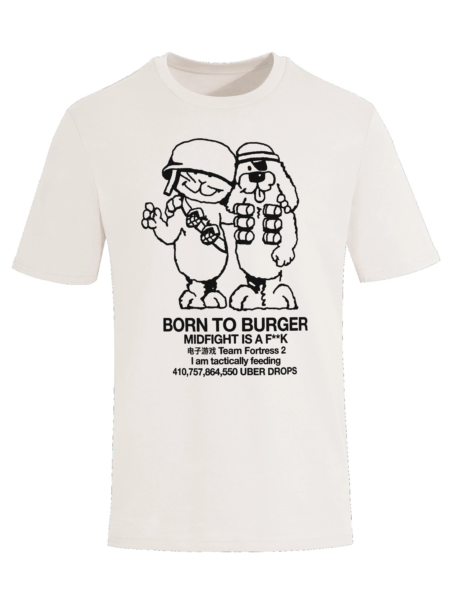 TF2 Friends Burger Shirt product image (5)