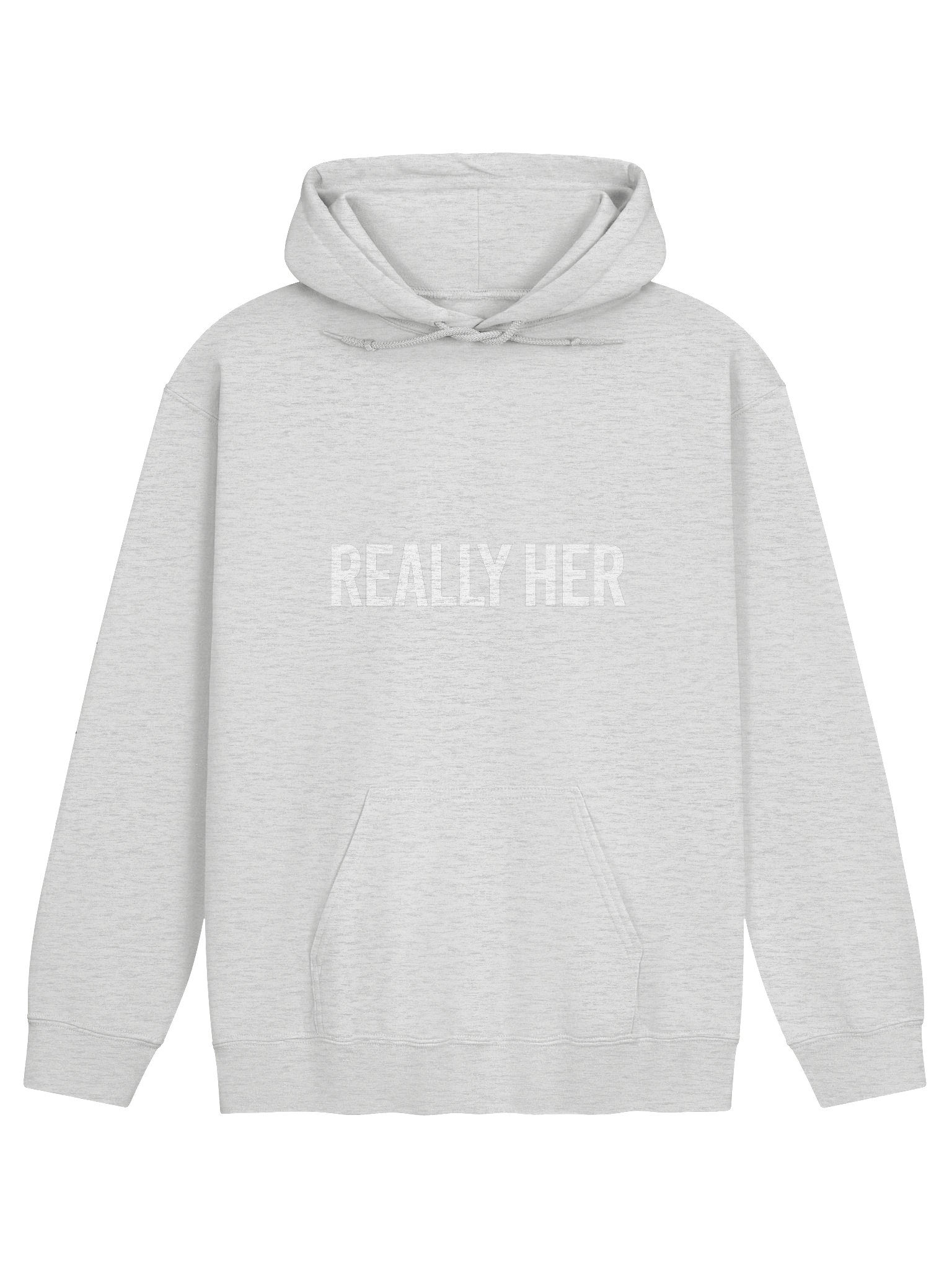 Really Her White Hoodie product image (1)