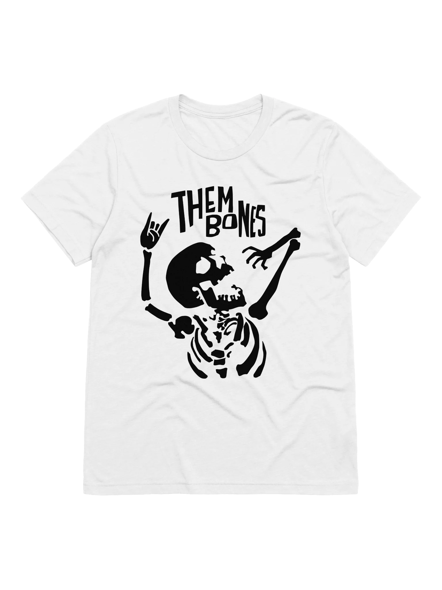 “Them Bones” Band Logo Tee, Light product image (1)